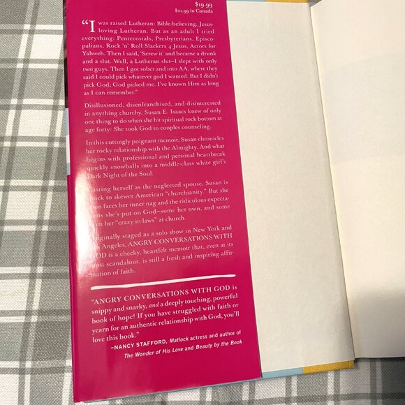 Angry Conversations with GOD - a book by Susan E. Isaacs - Picture 4 of 4